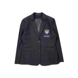 製造保安西裝外套  加拿大保安公司制服  團體保安制服  商場保安西裝  單排 兩粒鈕扣  織章 SE074 製造保安西裝外套  加拿大保安公司制服  團體保安制服  商場保安西裝  單排 兩粒鈕扣  織章 SE074